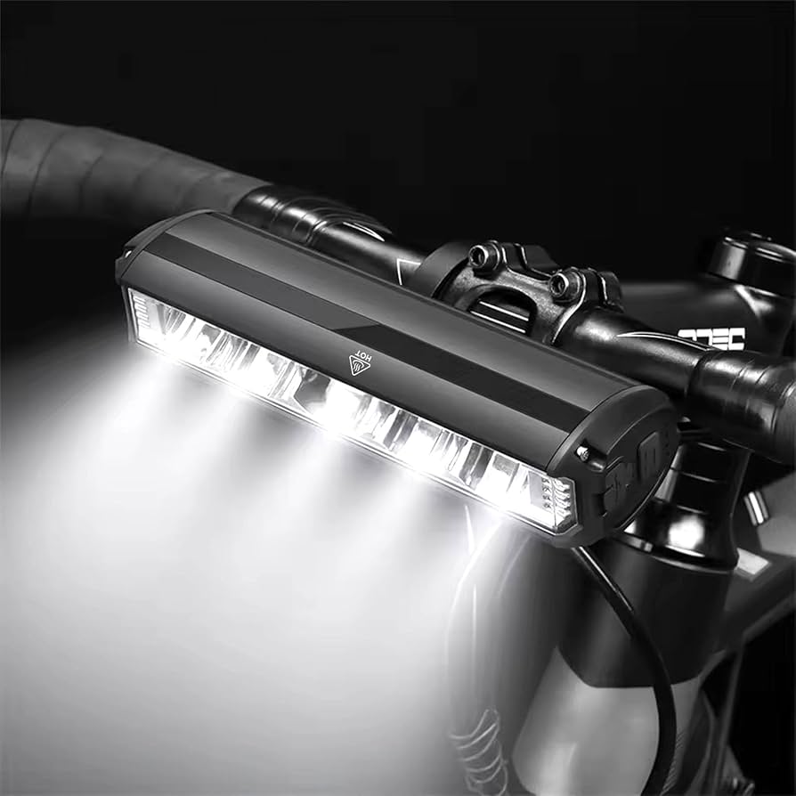 2800 Lumen Bike Lights, USB-C Rechargeable Bicycle Light